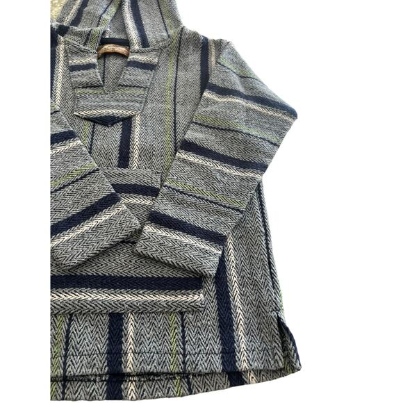 Retrofit Sweater Size M Youth Pullover Hippie Mexico Knit Poncho | X303 - Picture 4 of 14